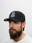 Бейсболка MITCHELL NESS арт. HHSSINTL1245-MBUBLCK Milwaukee Bucks NBA (черный)